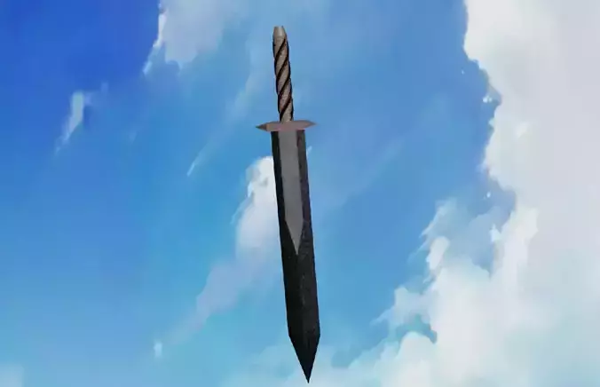a sword