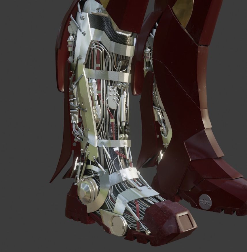 IronMan Suit MK3 3D model_5