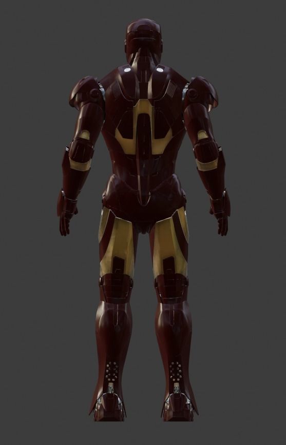 IronMan Suit MK3 3D model_10