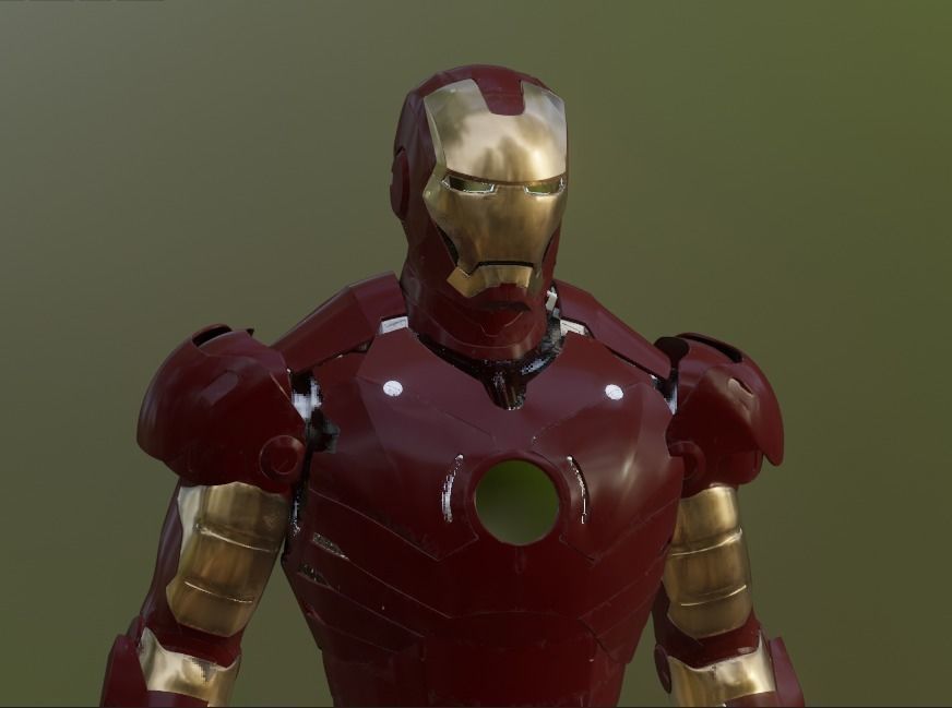 IronMan Suit MK3 3D model_14