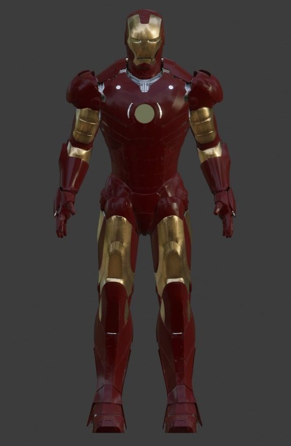 IronMan Suit MK3 3D model_7