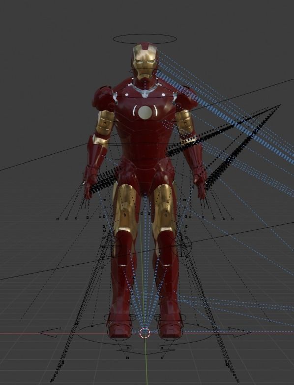 IronMan Suit MK3 3D model_12