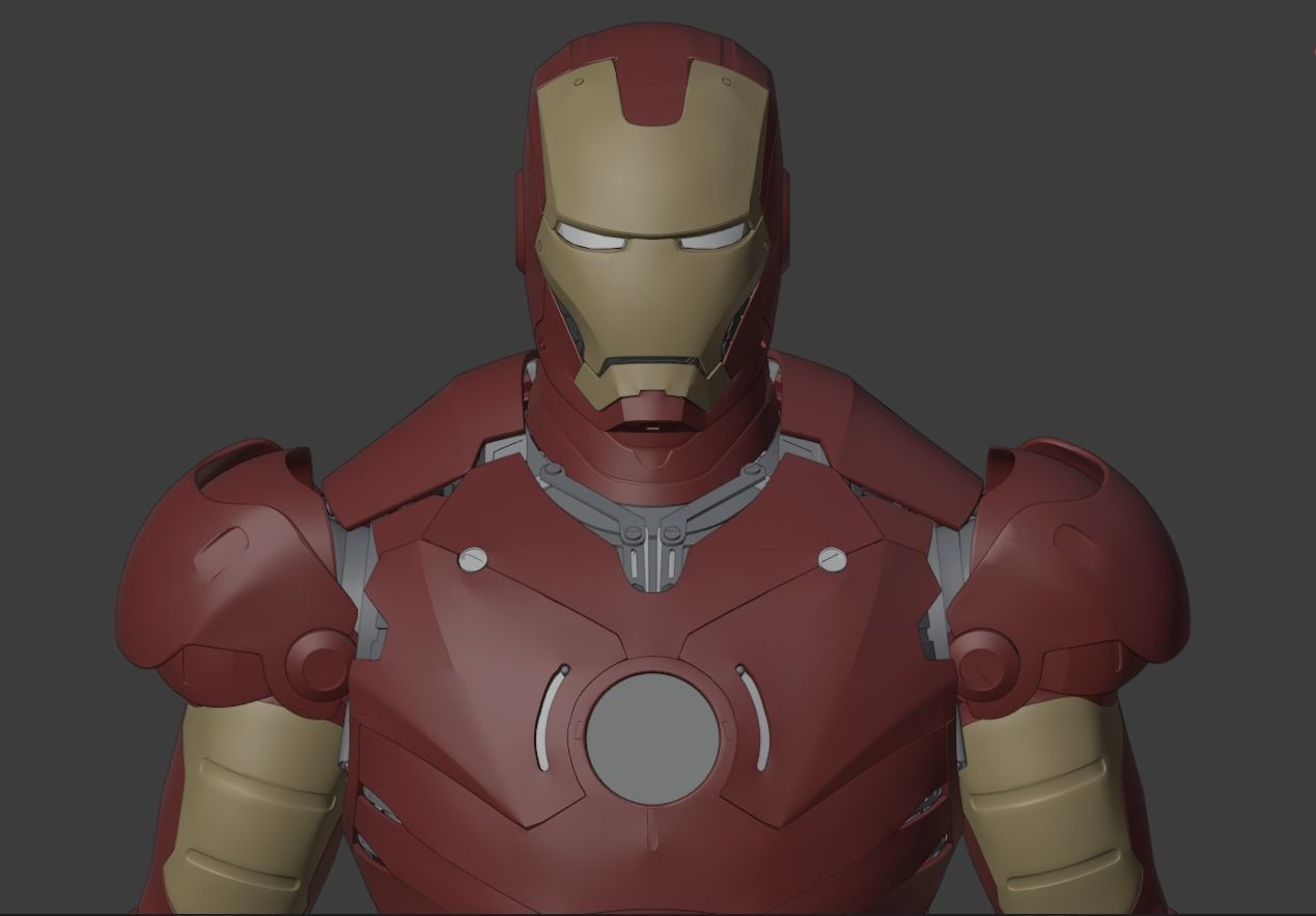 IronMan Suit MK3 3D model_11