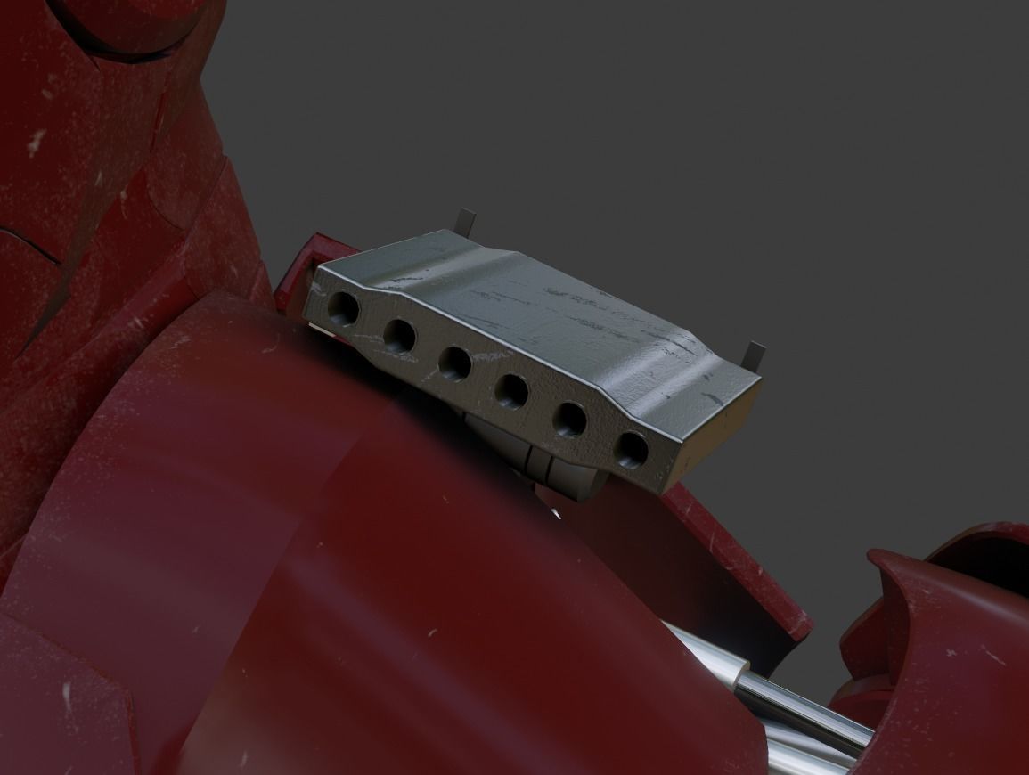 IronMan Suit MK3 3D model_2