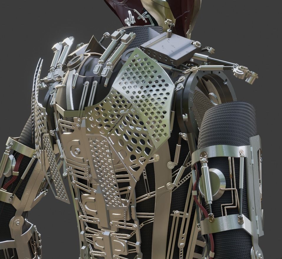 IronMan Suit MK3 3D model_4