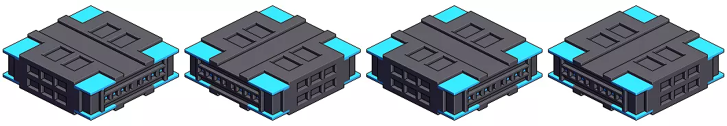 Spaceship Asset pack Free low-poly 3D model