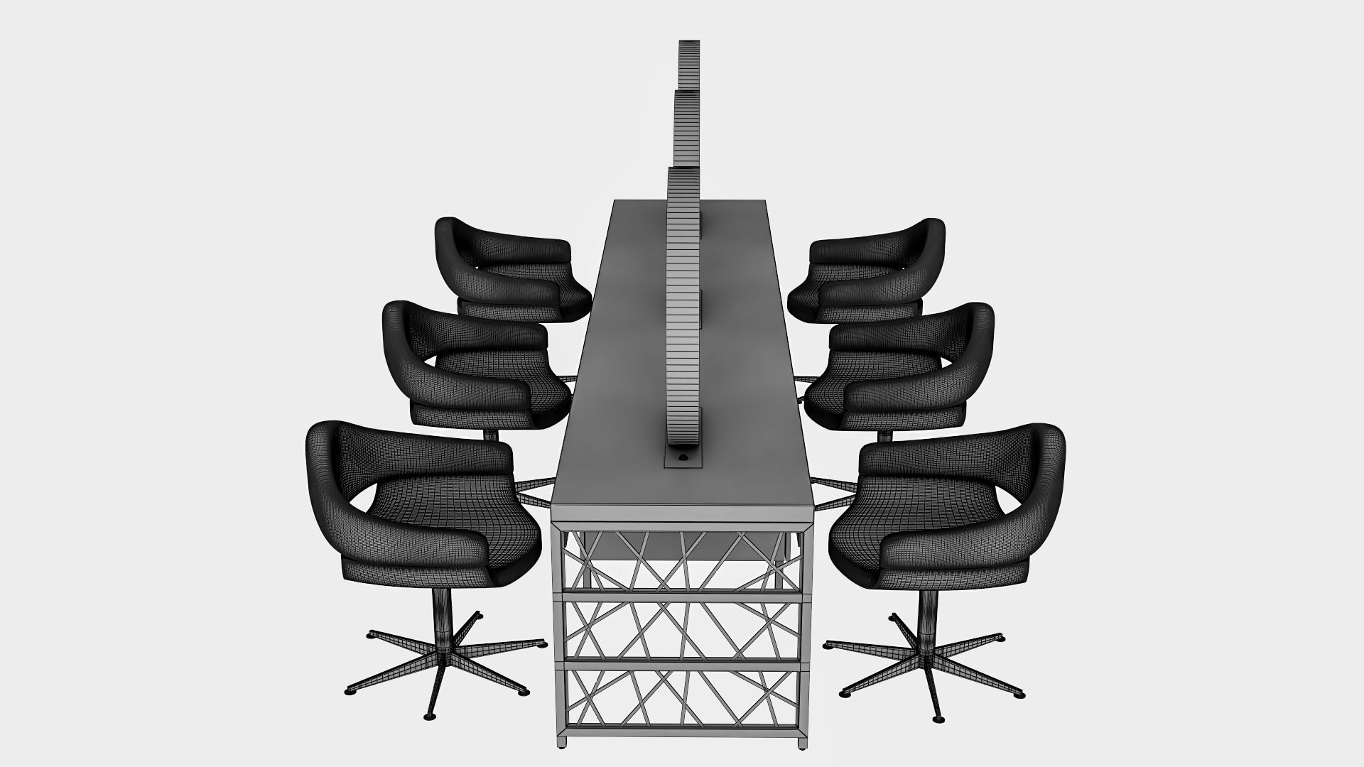 hair table copper 3D model_94