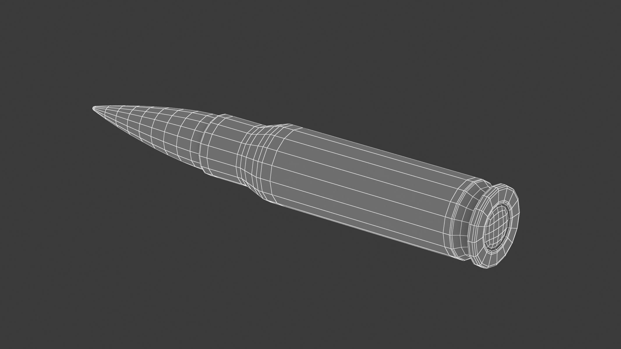 Bullet 762x51mm NATO 3D model_6