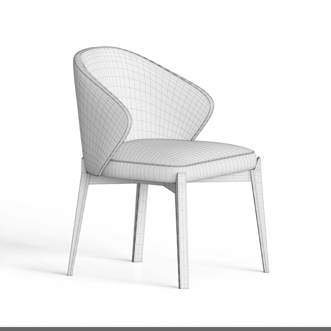 Dining Set 17 3D model_5