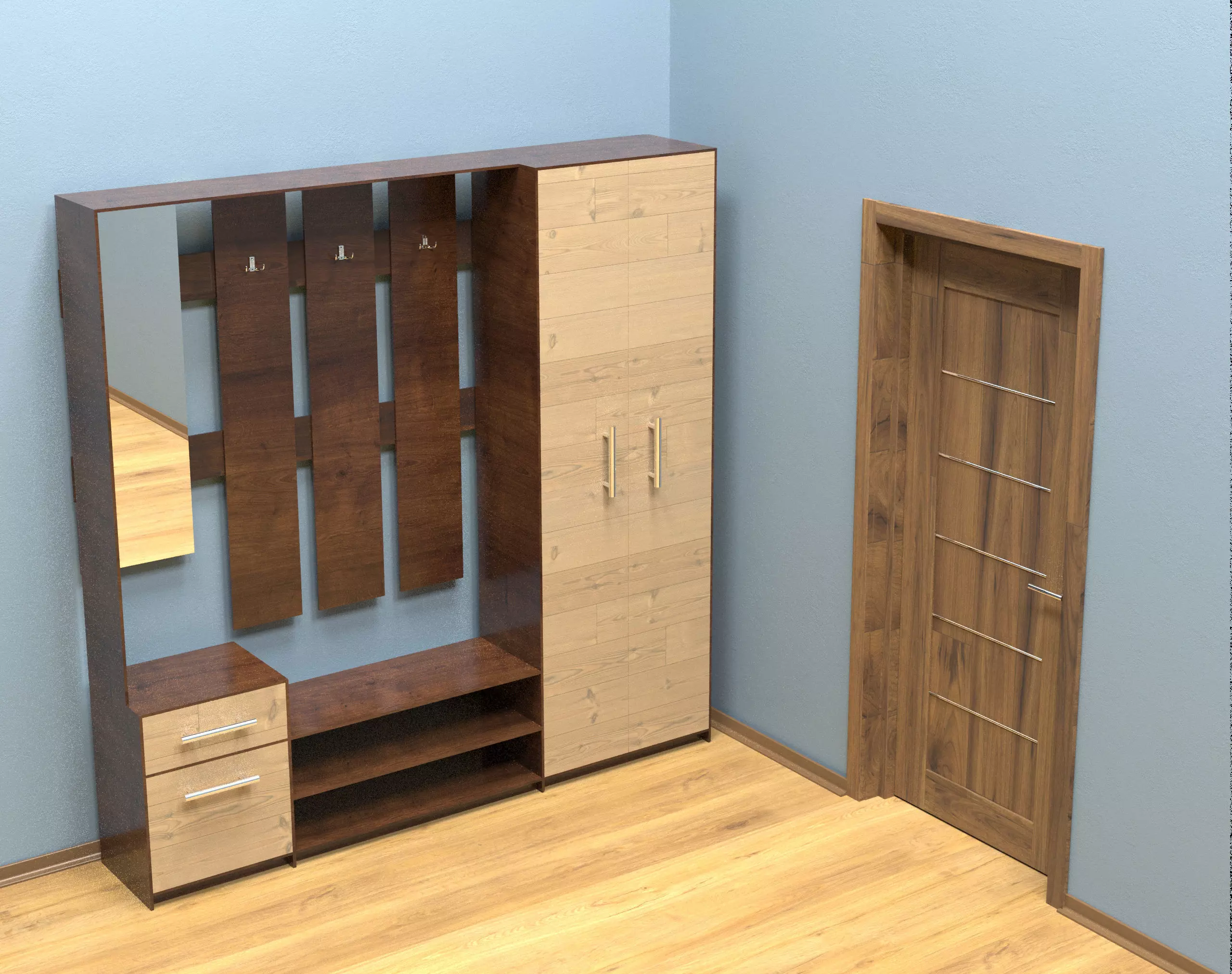 Hallway furniture Free 3D model