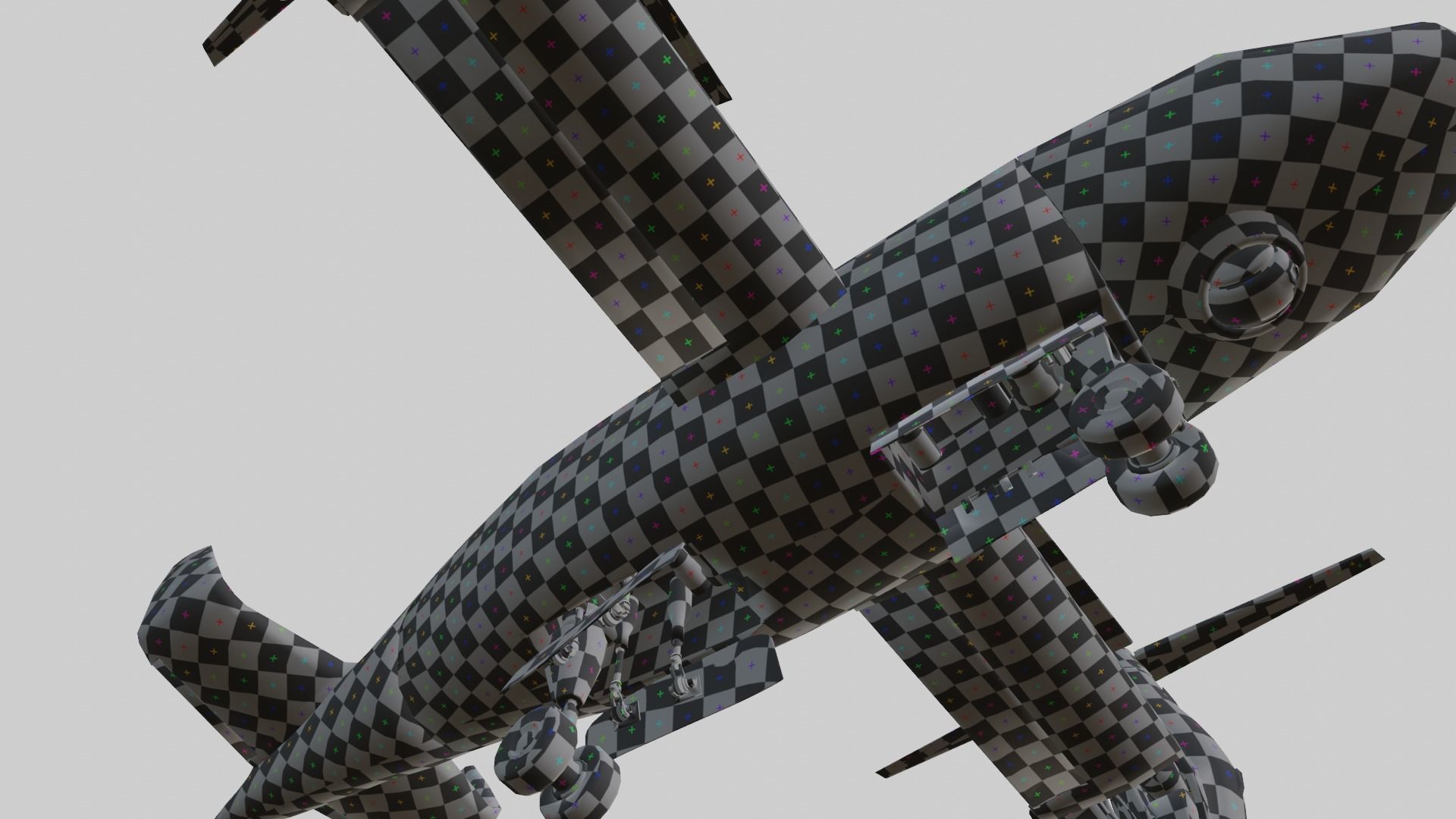 Bell TR 911 X - Eagle Eye - TILT ROTOR UAV - Low-poly 3D model_22