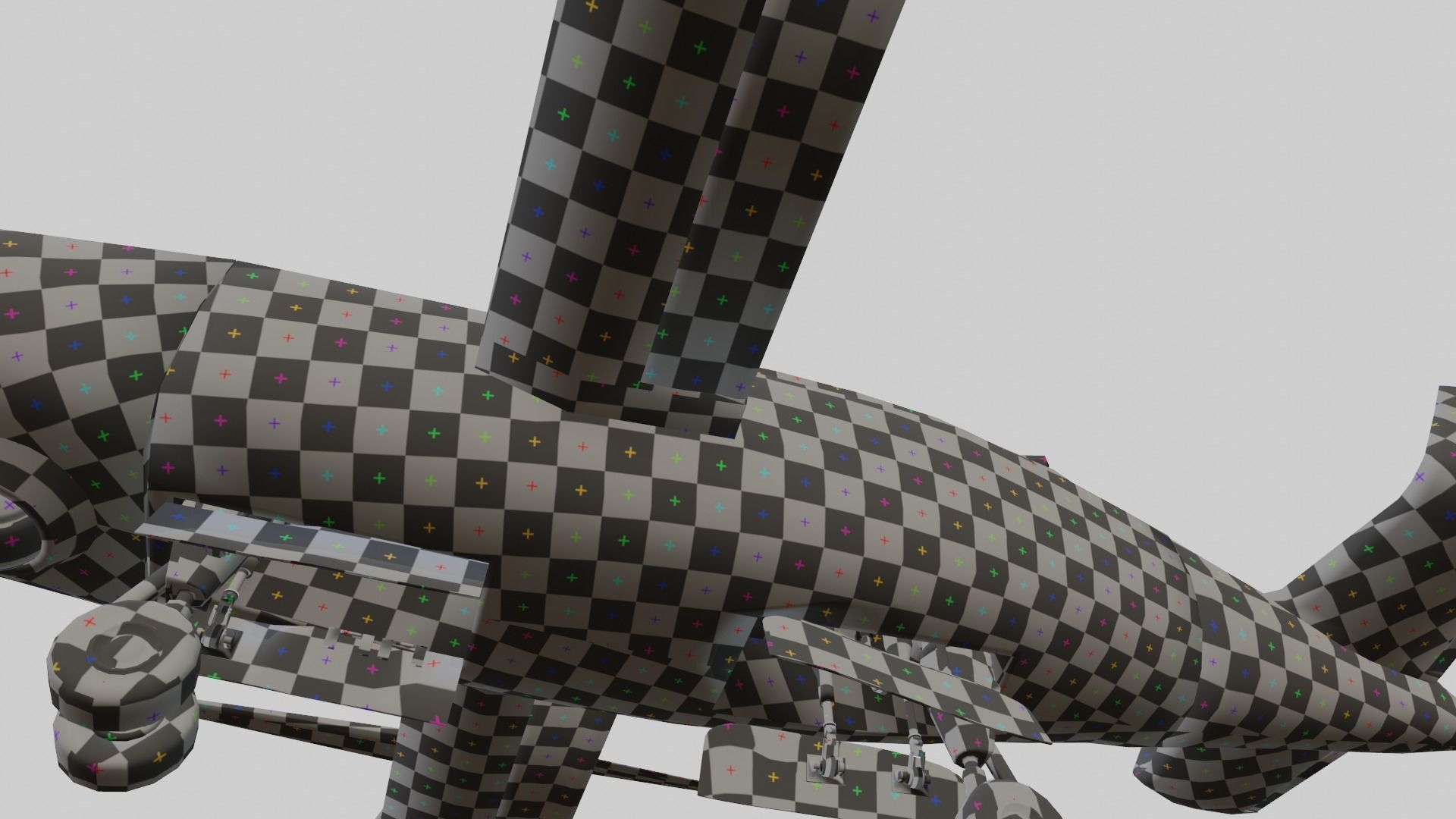 Bell TR 911 X - Eagle Eye - TILT ROTOR UAV - Low-poly 3D model_25