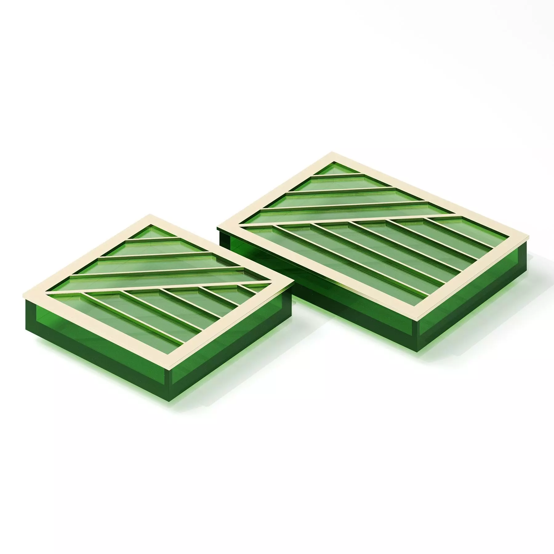 FENDI GARDEN VASES VAP Y24 Y23 Low-poly 3D model