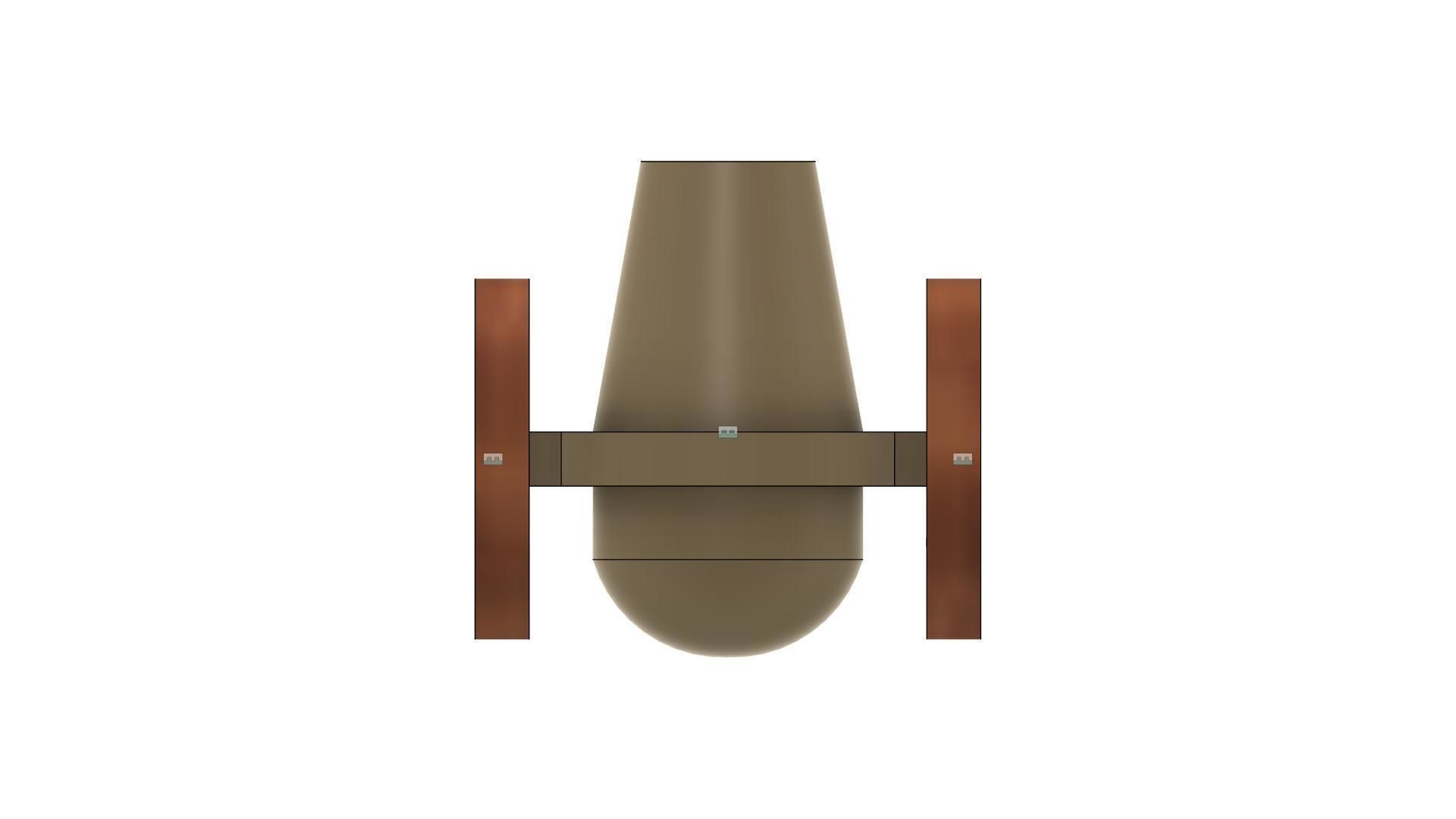 War Canon 3D print model_2