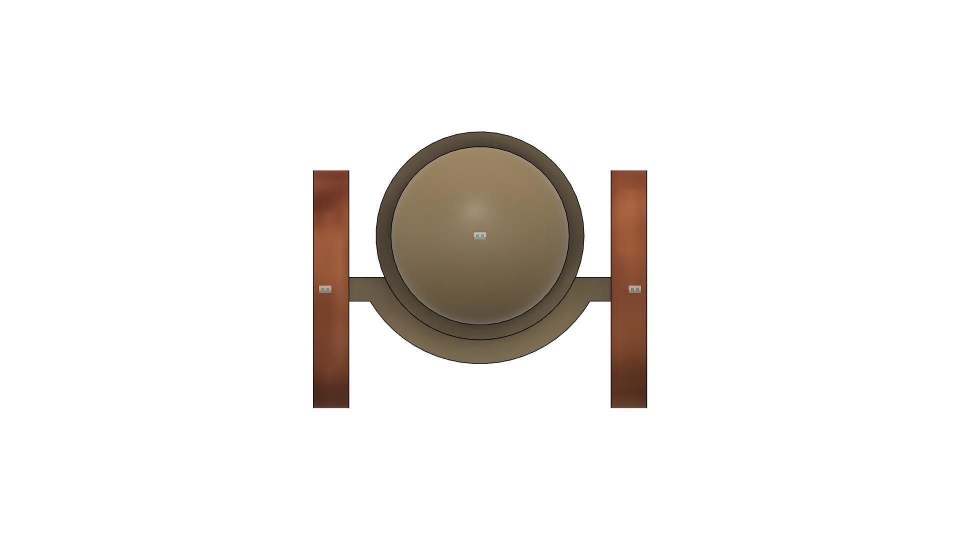 War Canon 3D print model_1