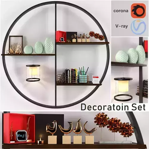 circular decoration set 