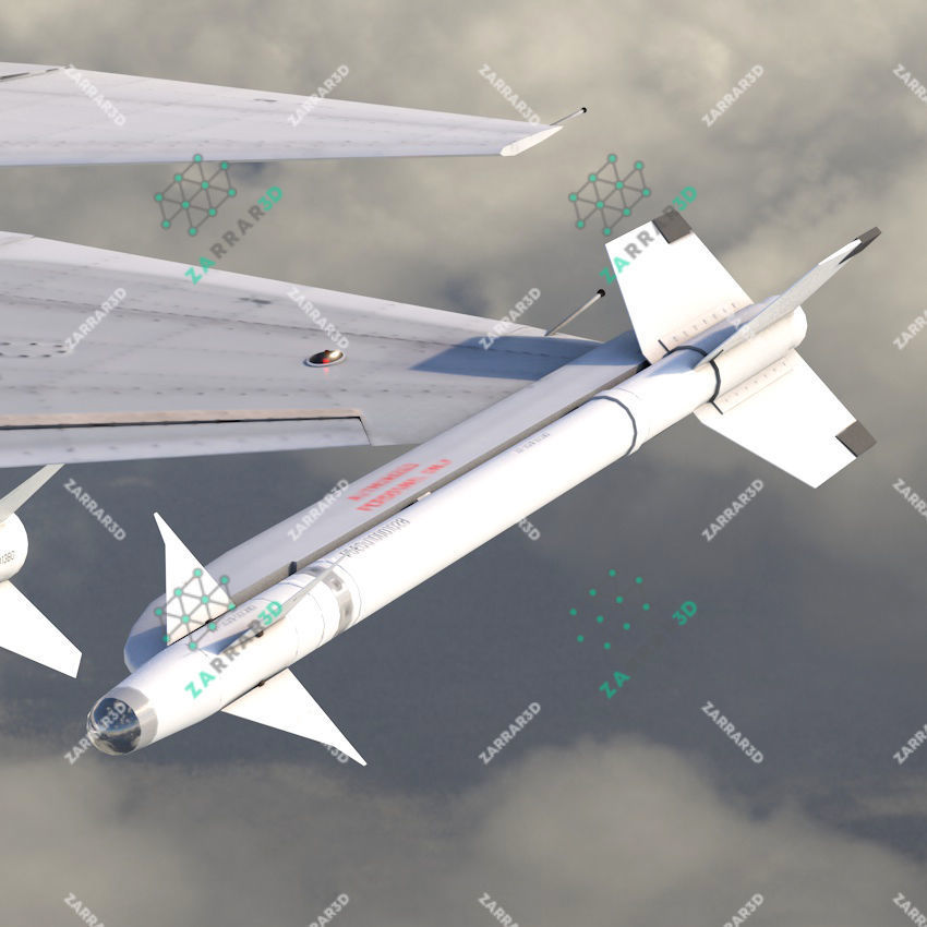 JF-17 Thunder Pakistan 2x Color Schemes Rigged Low-poly 3D model_16