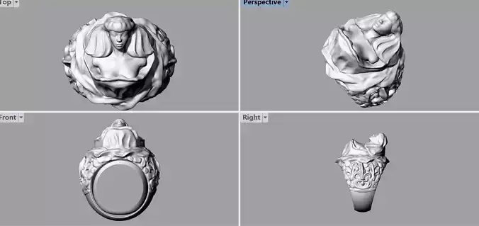 Rapunzel egyptian ring