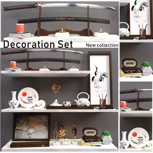 Decoration japan set 