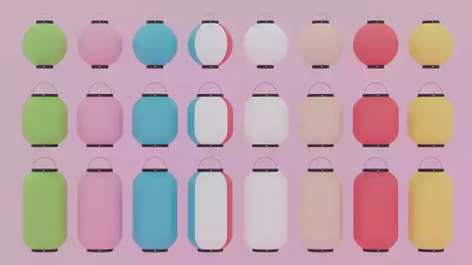 Japanese Paper Lanterns Collection