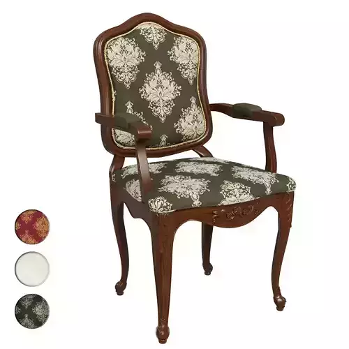 Classic carved chair 02