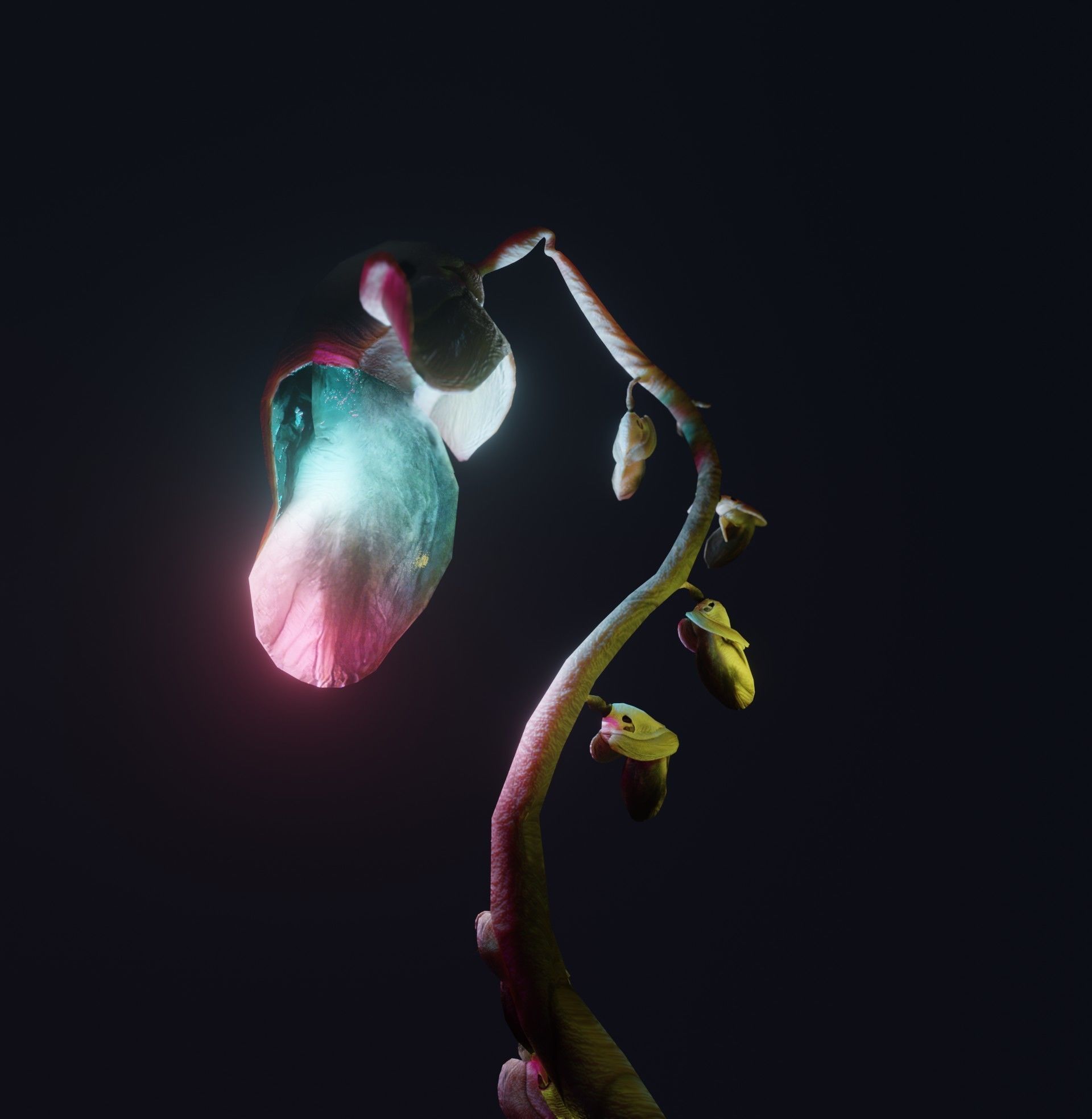 100 animated monster Low-poly 3D model_10