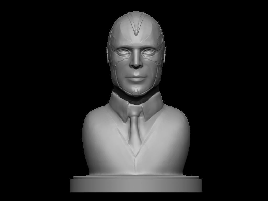 Vision of WandaVision 3D print model_1