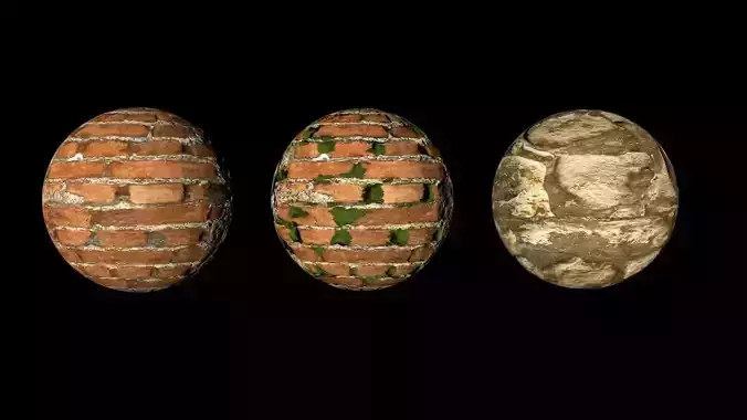 BIG TEXTURE PACK Pbr Wall 