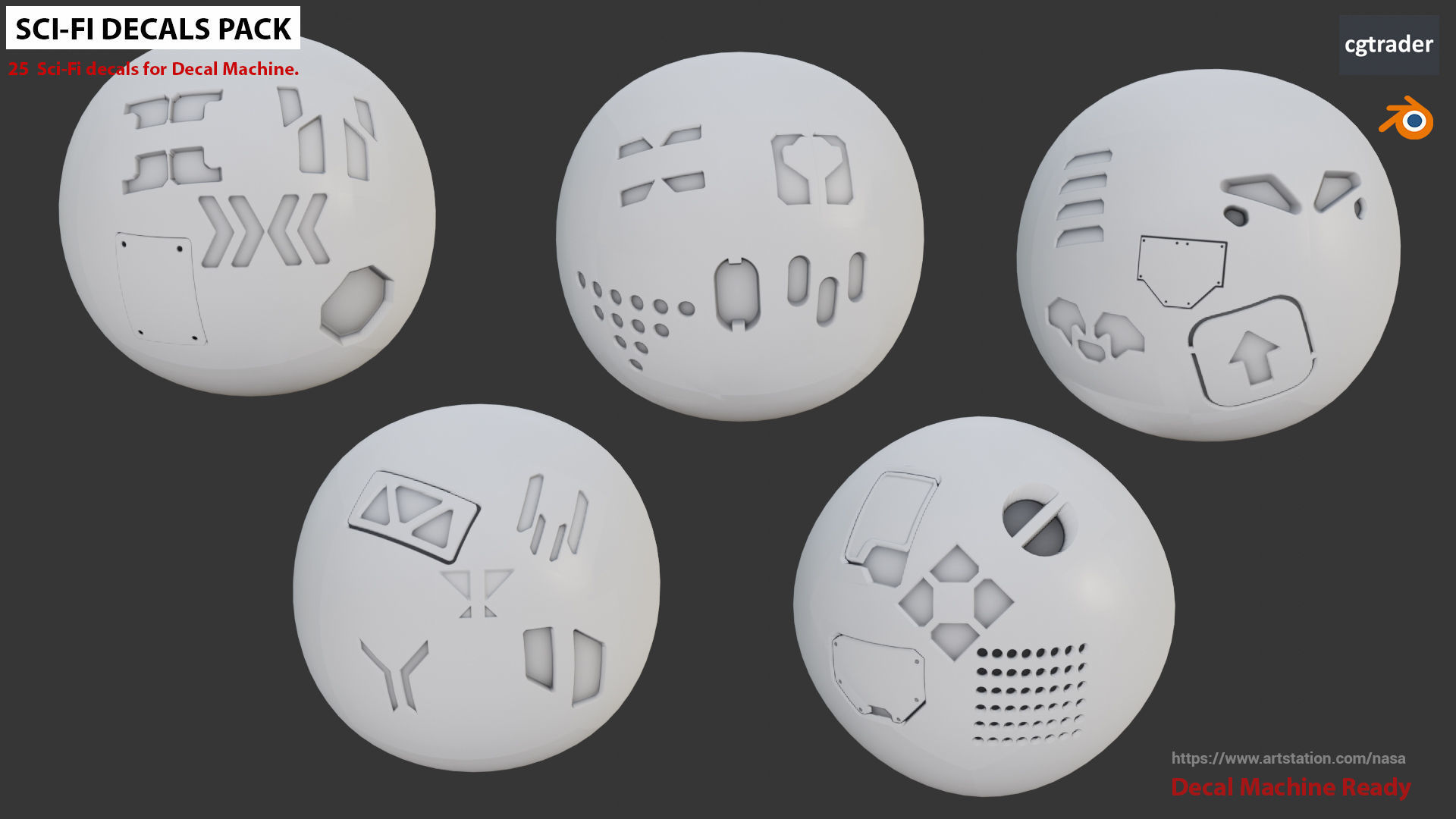 25 Sci-Fi Decals Pack Vol 002 Texture_2