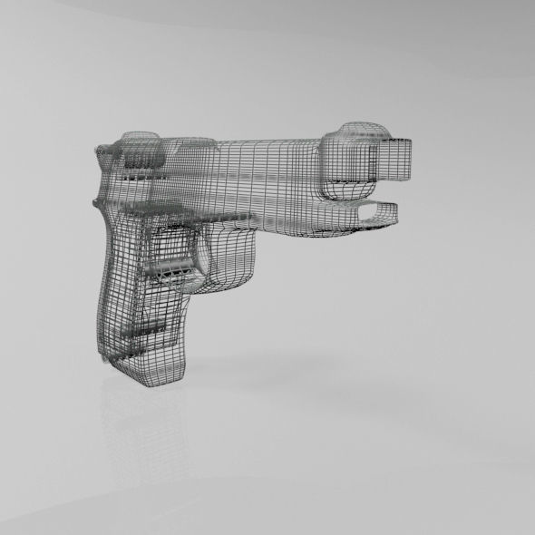 Gun 01 3D model_18