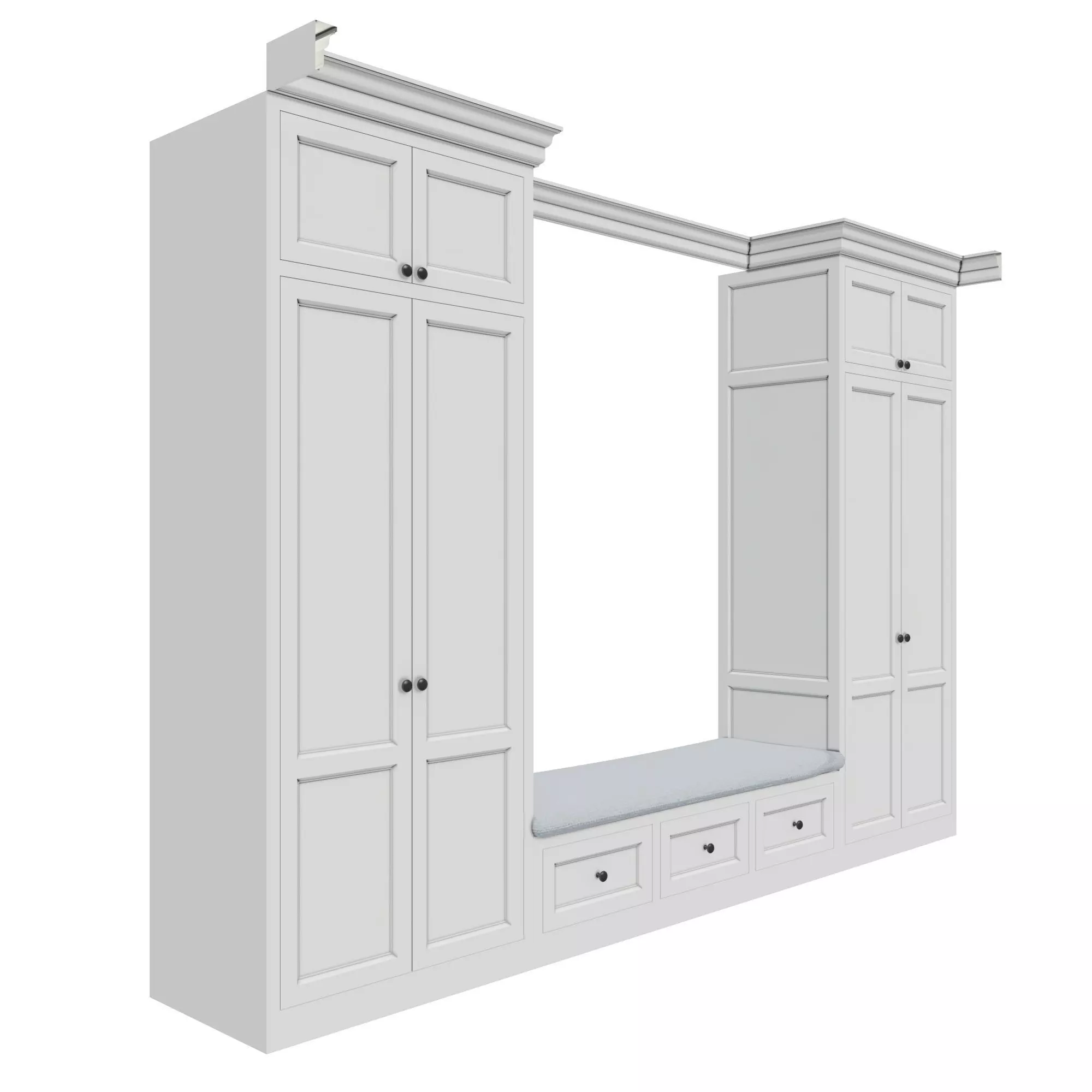Country Cabinet 3D model