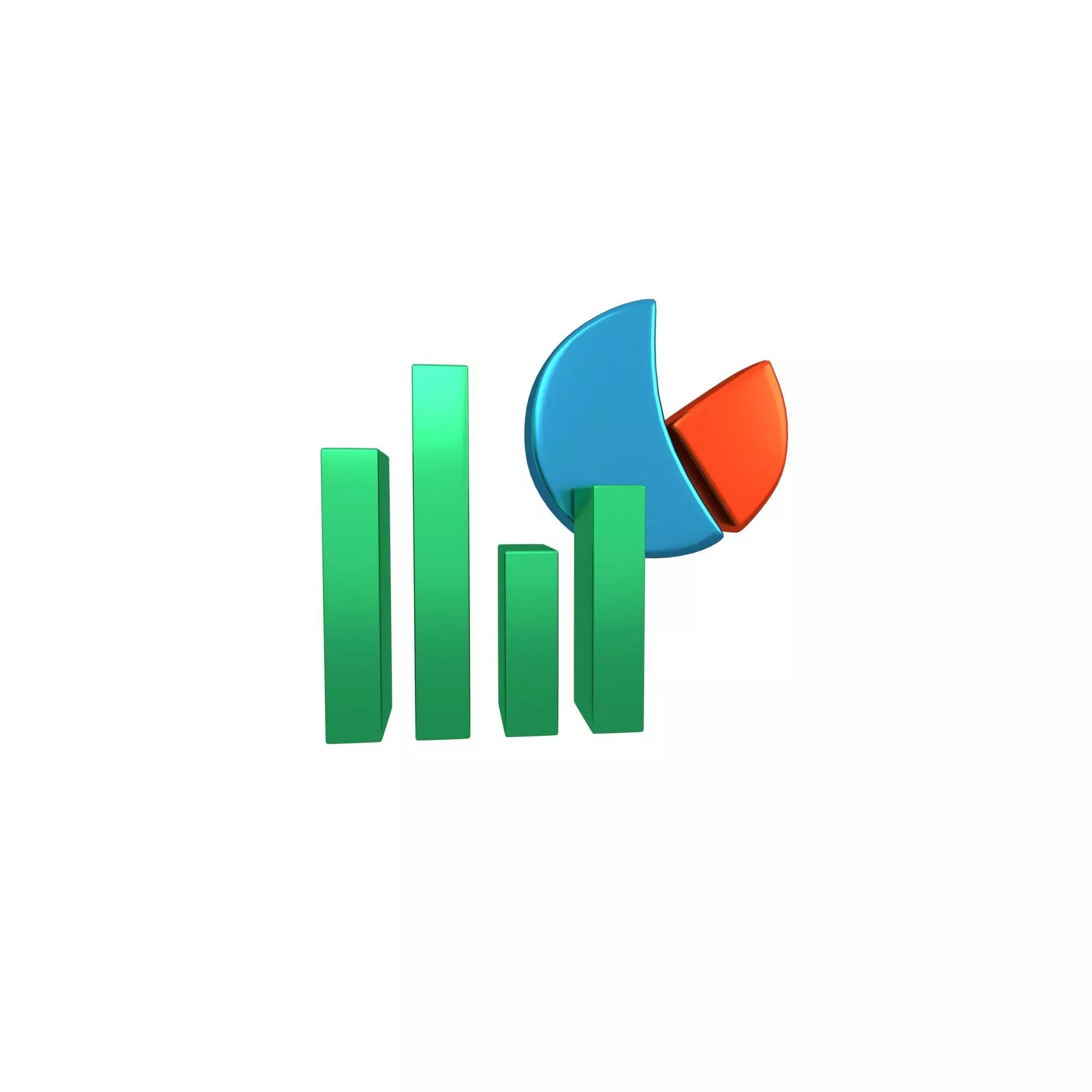 Ecommerce Symbol v1 004 Low-poly 3D model_0