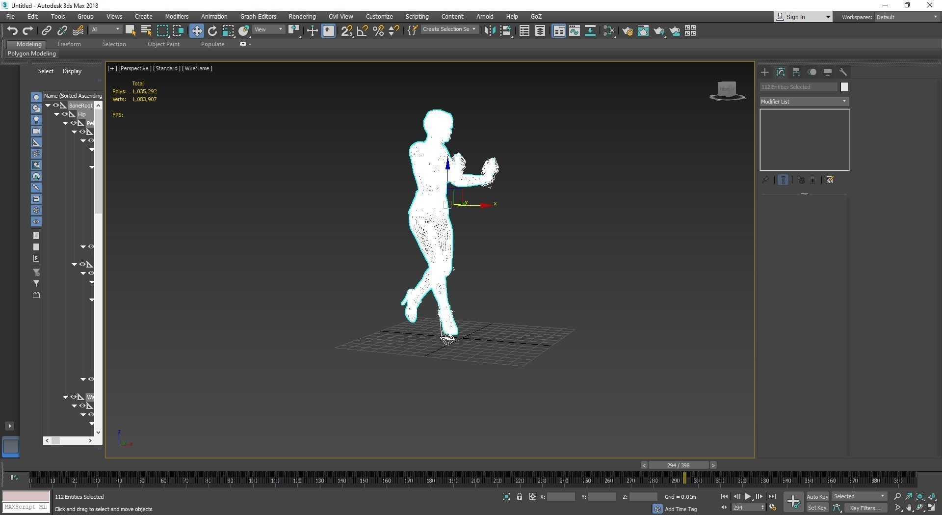 ana de armas  3D design Ready for animation 3D model 3D model_8