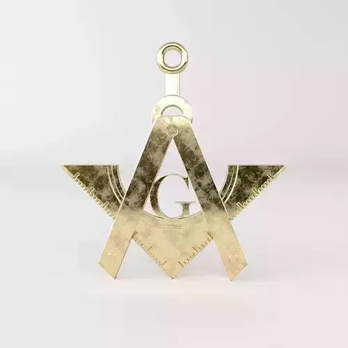 Masonic pendant 03