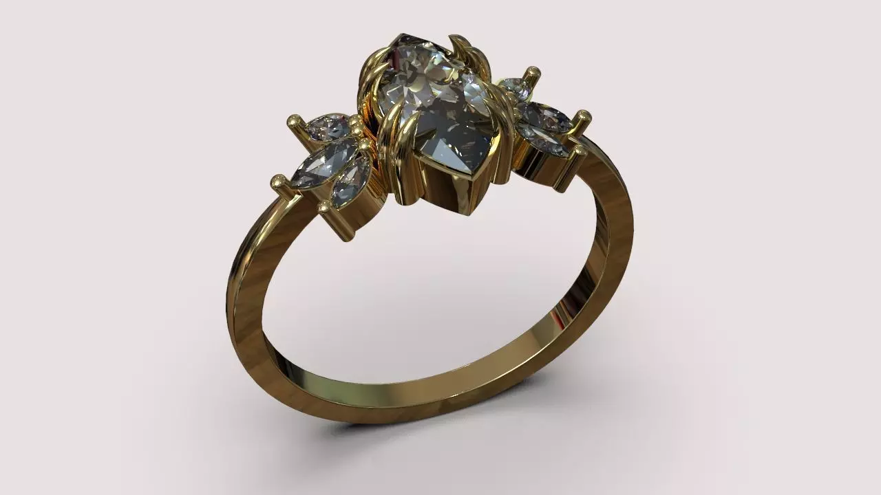 Ring CC Bea 3D print model_0