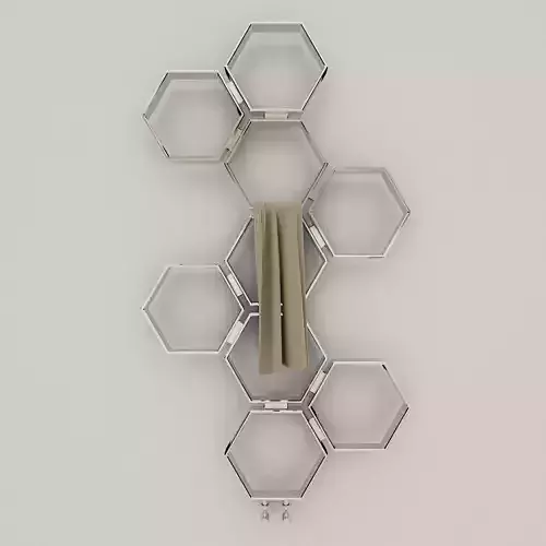 Bathroom radiator - Aeon Honeycomb