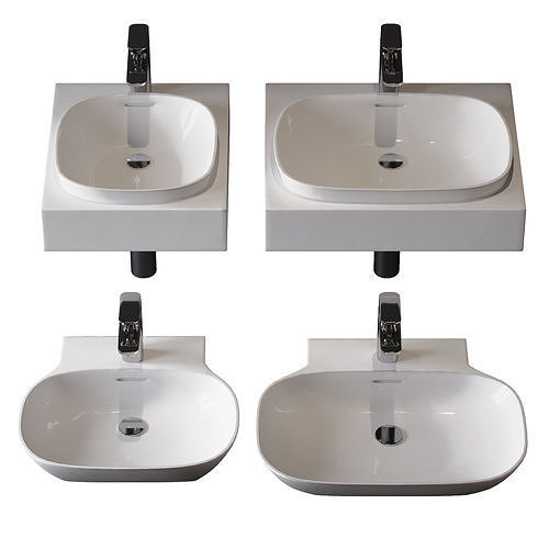 washbasins Laufen Ino 3D model