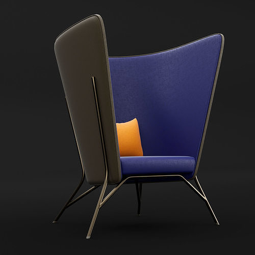 Aura chair 3D model