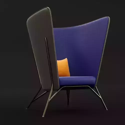 Aura chair 3D model