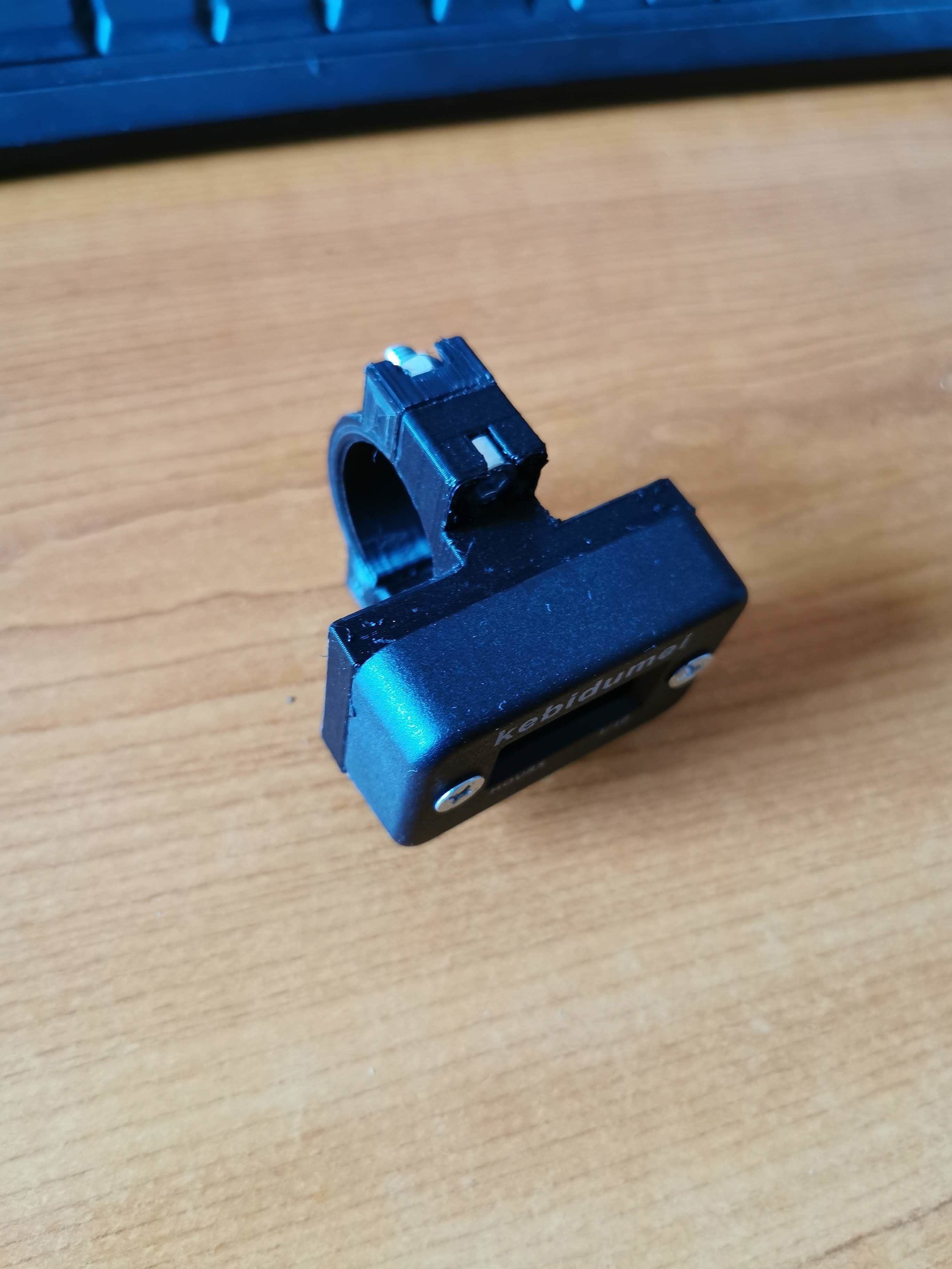 HOUR METER HOLDER 3D print model_2