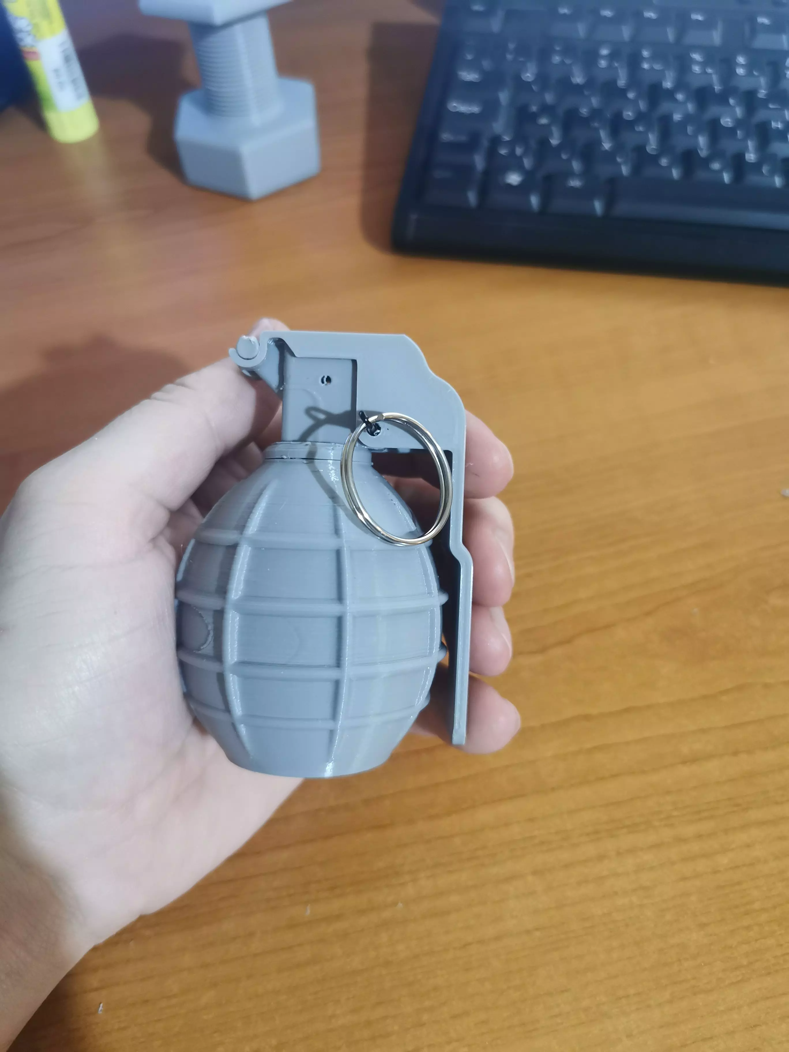 hand grenade 3D print model_0