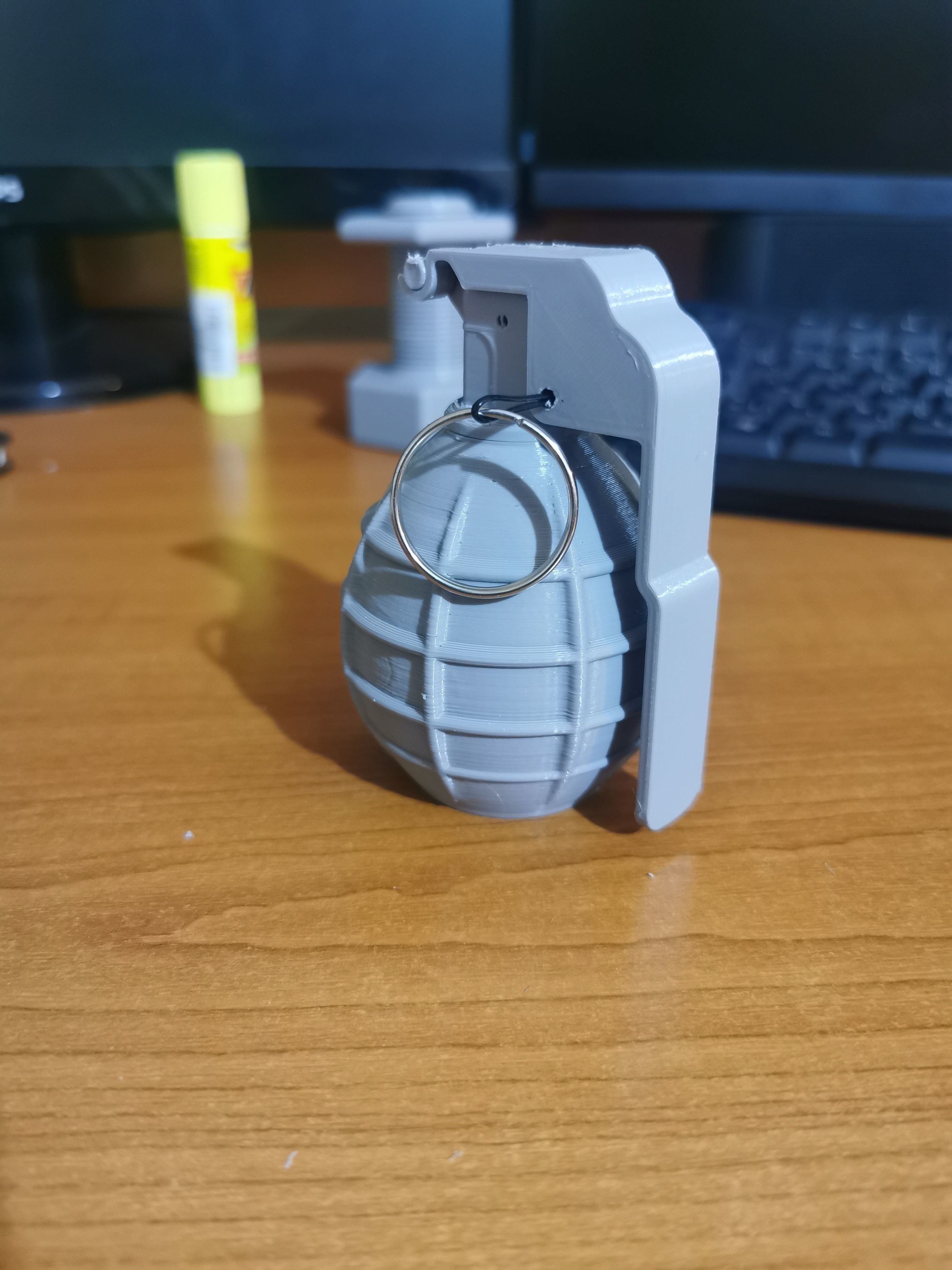 hand grenade 3D print model_1
