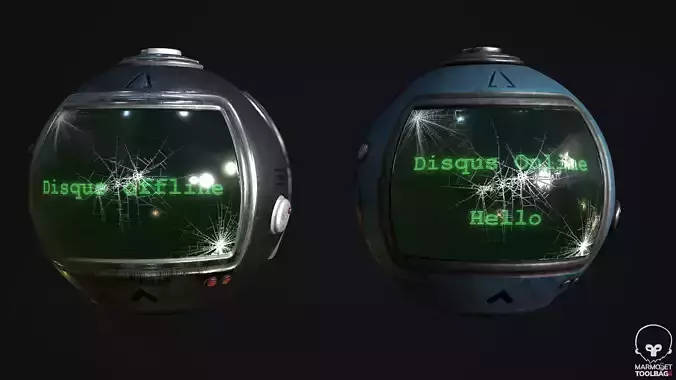 Sci-Fi Drone 3D model