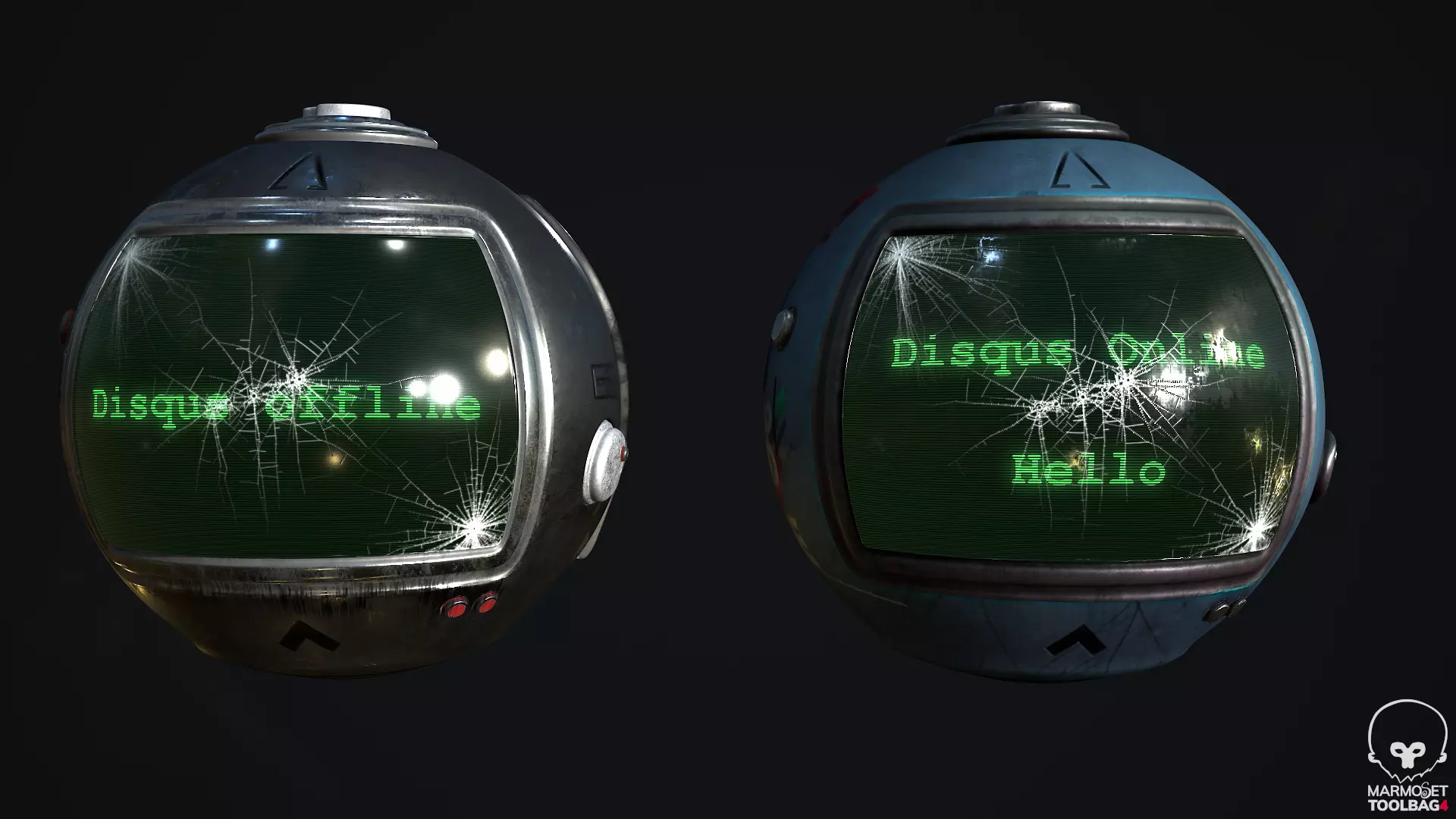 Sci-Fi Drone 3D model_0