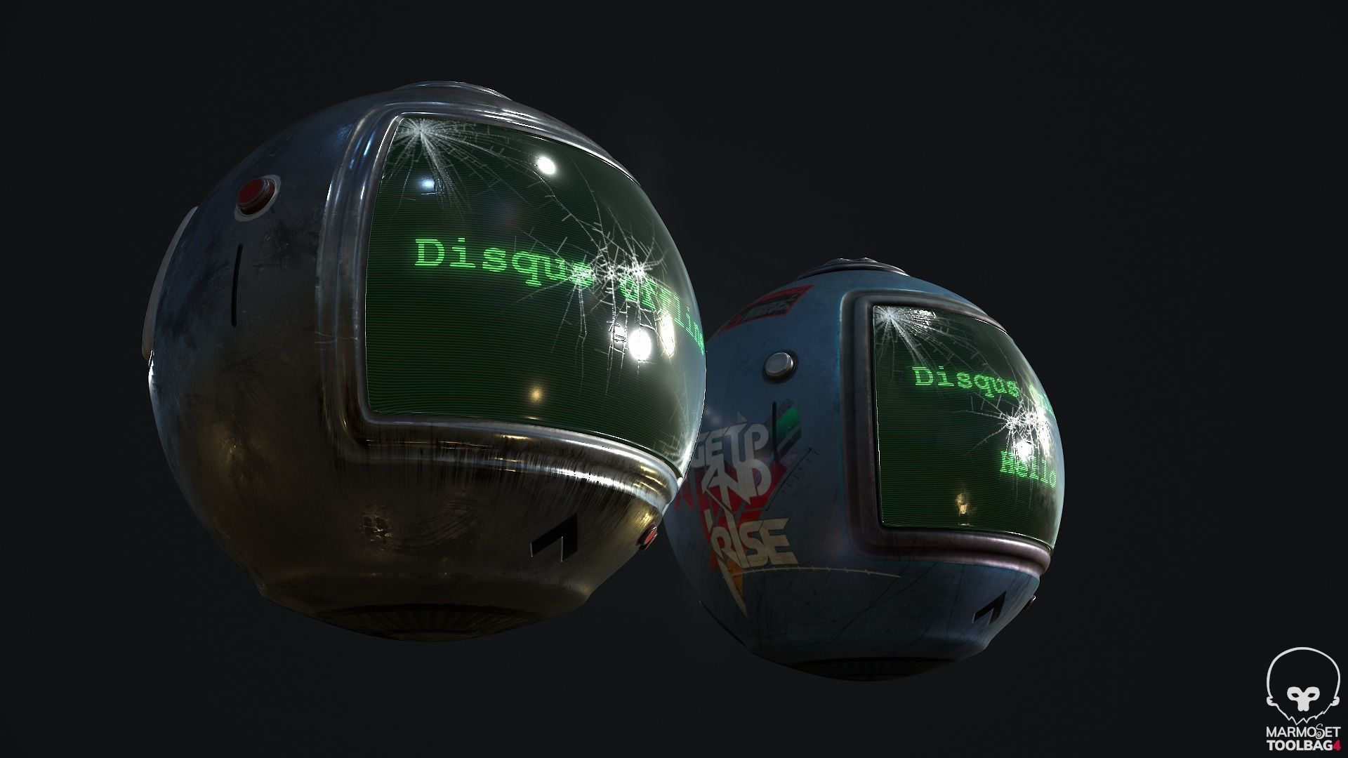 Sci-Fi Drone 3D model_11