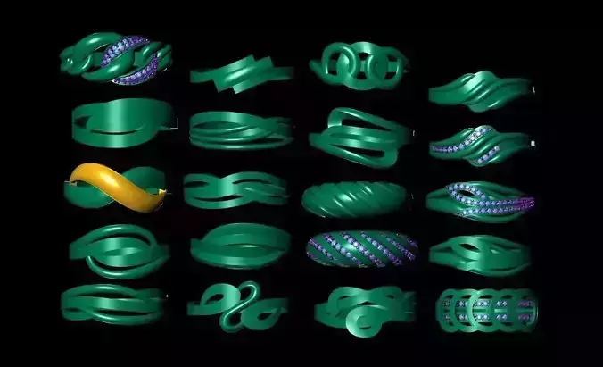 woman ring ultra light  20 models 