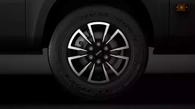 Iveco Daily Van 2020 wheel