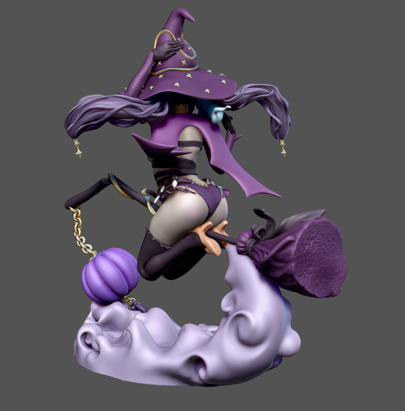 Mona - Genshin Impact 3D print model_6