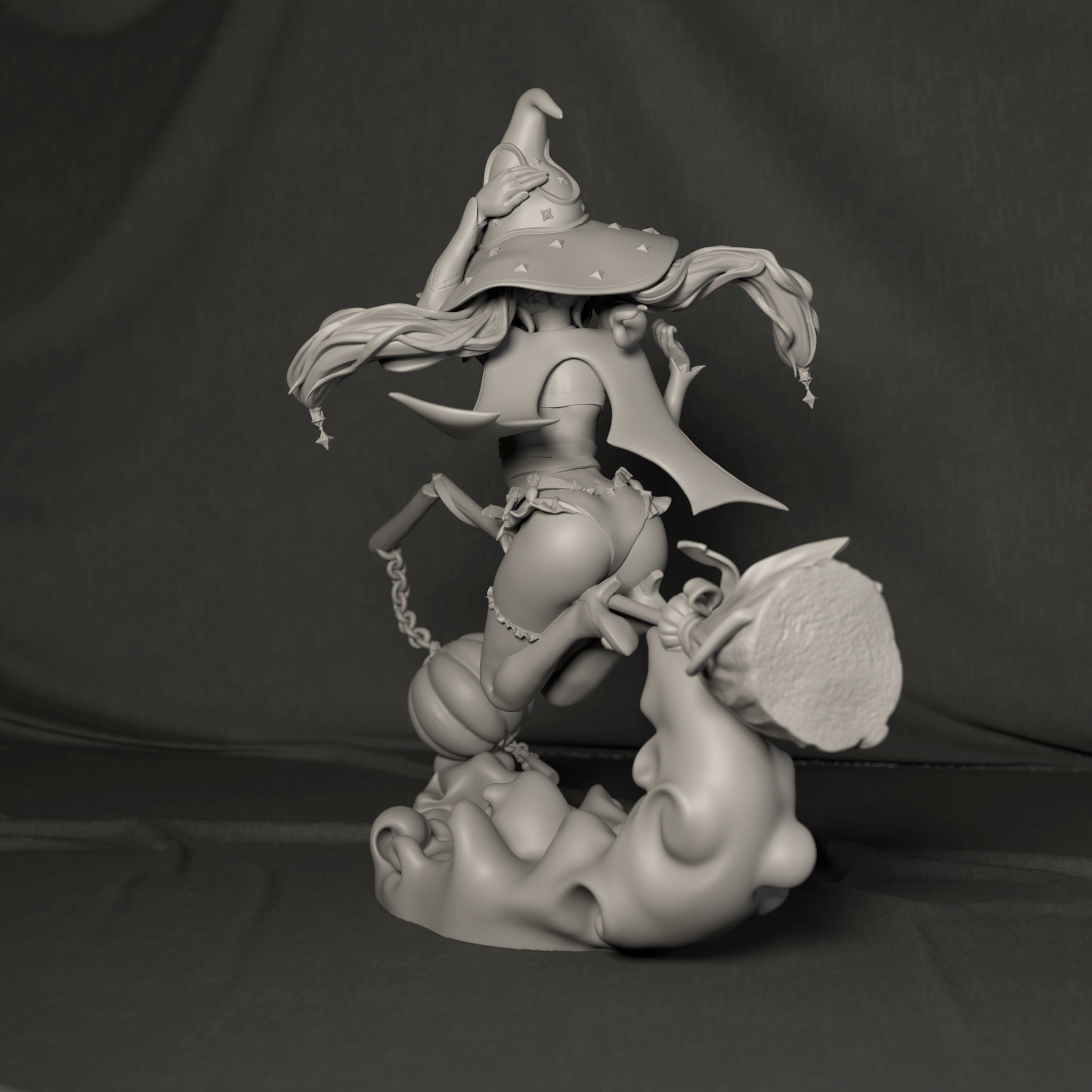 Mona - Genshin Impact 3D print model_3