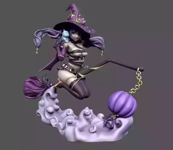 Mona - Genshin Impact  3D print model